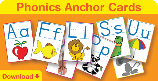 Free Phonics Anchor Posters And Cards Childrens Songs Childrens